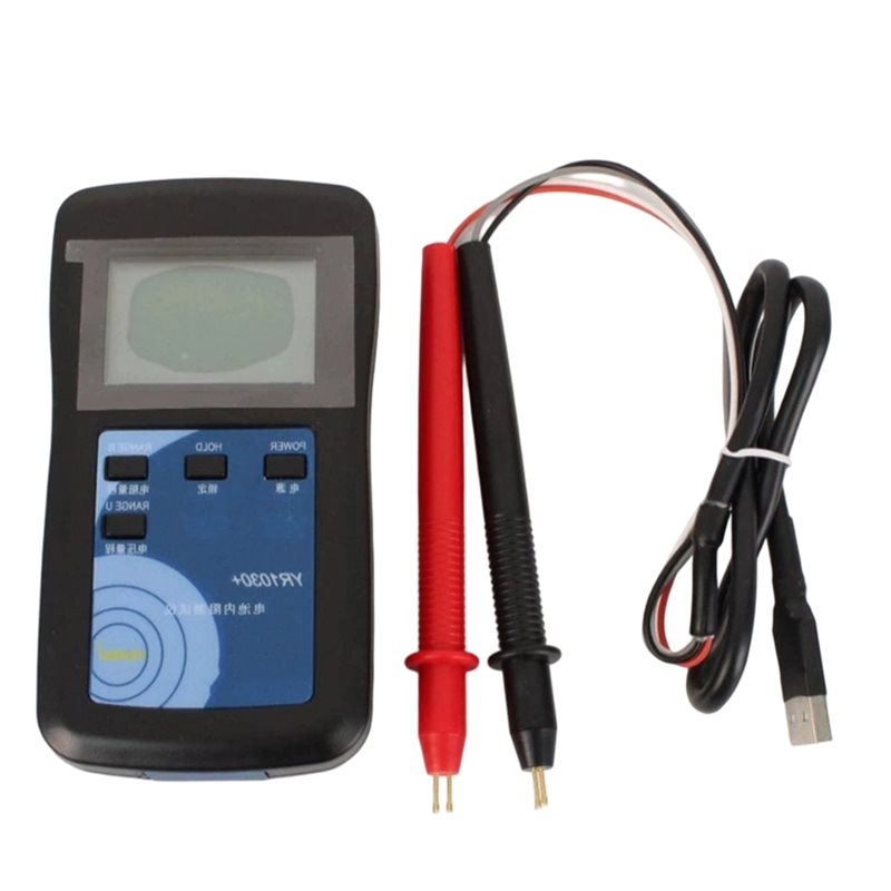 Battery Internal Resistance Tester Four Wire - جهاز اختبار القلوية A98E، موديل YR1030،